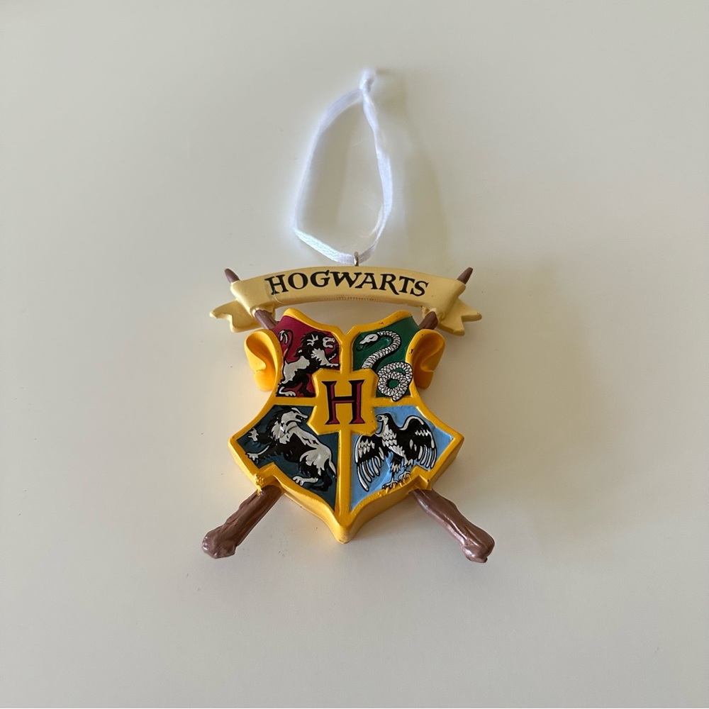 The Wizarding World of Harry Potter Hogwarts Crest Christmas Ornament Hallmark